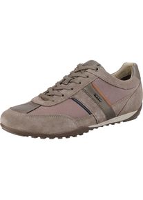 Geox, Herren Sneakers Low, Cognac / Hellbraun / Schwarz