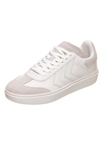 Hummel, Damen Sneaker 'Aarhus Classic', Camel / Wei&szlig;