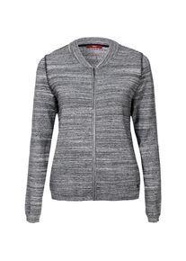 s.Oliver BLACK LABEL, Damen Strickjacke, Graumeliert