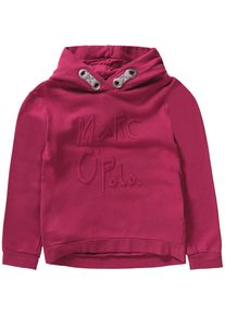 Marc O'Polo Marc O'Polo, Kapuzenpullover mit Stickerei f&uuml;r M&auml;dchen, Rot
