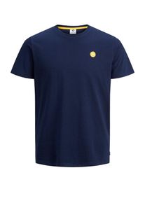 Jack & Jones JACK & JONES, Herren T-Shirt, Navy / Gelb