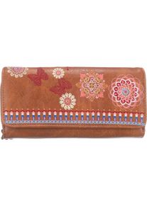 Desigual, Damen Portemonnaie 'Chandy Maria', Braun