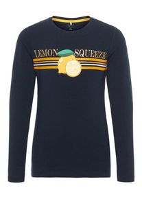 name it, M&auml;dchen T-Shirt, Navy / Limone / Jade / Wei&szlig;