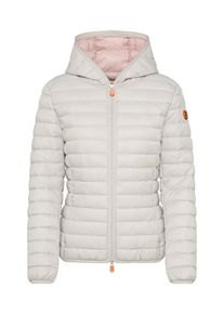 Save the Duck, Damen Jacke 'GIUBBOTTO CAPPUCCIO', Silbergrau