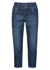 sheego Denim, Damen Stretch-Jeans, Dunkelblau