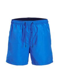 Jack & Jones JACK & JONES, Herren Badeshorts 'Quick Dry', Blau