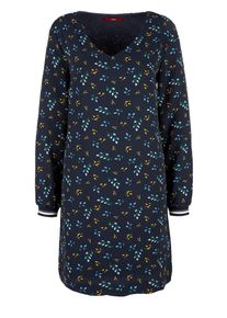s.Oliver RED LABEL, Damen Kleid, Navy / Mischfarben
