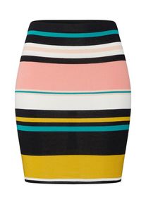 New Look, Damen Rock, Türkis / Senf / Rosa / Schwarz