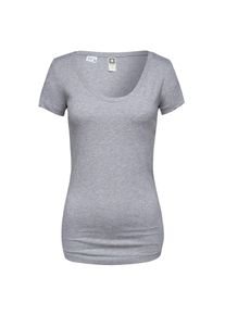 G-Star Raw, Damen T-Shirt mit Rundhalsausschnitt 'Base Cap', Grau