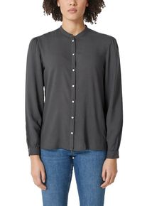 Q/S Designed By, Damen Bluse, Anthrazit