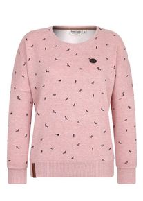 Naketano, Damen Sweatshirt 'Afterhour', Altrosa