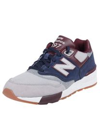 New Balance, Herren Sneaker 'ML597', Navy / Grau / Weinrot / Wei&szlig;