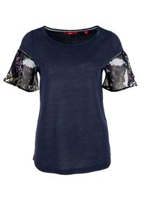 s.Oliver RED LABEL, Damen Shirt, Dunkelblau