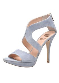 Evita, Damen Sandalette, Rauchblau