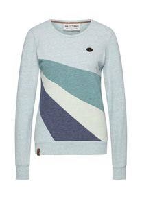Naketano, Damen Sweatshirt, Blau / Mint / Pastellgr&uuml;n