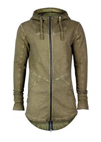 Trueprodigy, Herren Sweatjacke 'Freedom', Braun / Khaki