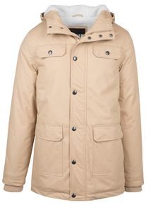 Urban Classics, Herren Parka 'Heavy Cotton', Beige