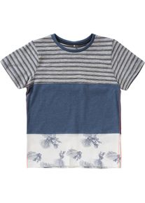 name it, T-Shirt 'NKMJAY', Marine / Wei&szlig;