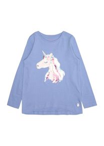 Tom Tailor, Mädchen Shirt 'T-shirt placed print', Blau