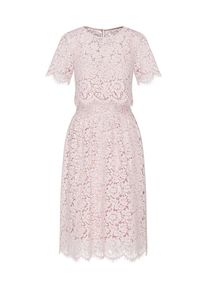 Apart, Damen Spitzenkleid mit Jäckchen mit verstellbaren Spaghettiträgern, Altrosa