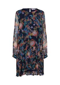 Essentiel Antwerp, Damen Kleid 'Shambles dress with flounce', Mischfarben / Schwarz