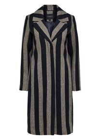 Selected Femme, Damen Mantel, Nachtblau / Greige