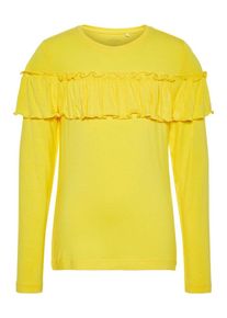 name it, M&auml;dchen T-Shirt, Gelb