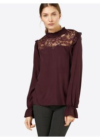 Only, Damen Bluse 'KATE', Bordeaux