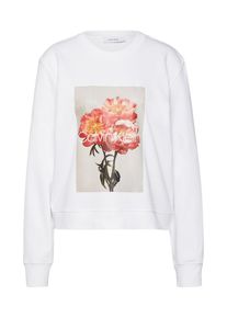 Calvin Klein, Damen Sweatshirt, Rosa / Wei&szlig;