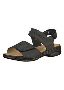 Rieker, Damen Sandalen, Nachtblau / Schwarz