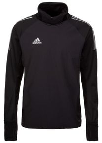 adidas Performance, Herren Sweatshirt, Schwarz / Weiß