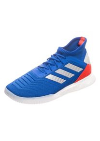 adidas Performance, Herren Fu&szlig;ballschuh 'Predator 19.1 Trainers Street', Blau / Orangerot / Silber