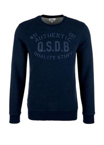Q/S Designed By, Herren Sweatshirt, Nachtblau