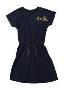 name it, Mädchen Kleid 'NKFDNJA CAPSL DRESS', Navy