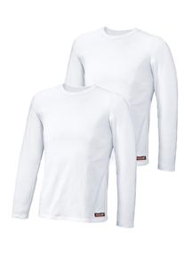 H.I.S. H.I.S, Herren Langarmshirt, Wei&szlig;