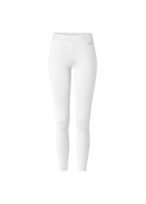 Curare Yogawear, Damen Leggings 'Gold Edition', Wei&szlig;