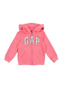 GAP, M&auml;dchen Sweatjacke 'V-TG PTF LOGO FZ FH', Pink