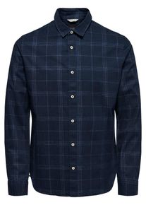 Only & Sons Only & Sons, Herren Hemd, Dunkelblau