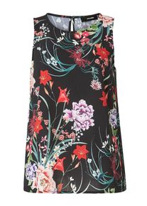 Hallhuber, Damen Cr&ecirc;pe-Top, bunt