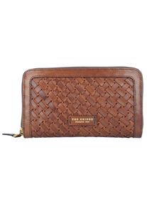 The Bridge, Damen 'Salinger' Geldbörse 19 cm, Braun / Gold