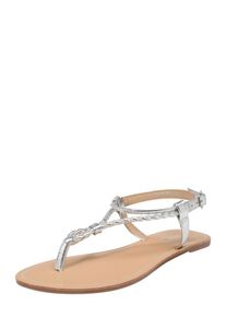 Only, Damen Sandale 'MARGIT', Silber