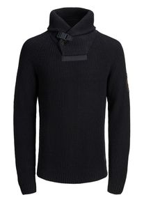 Jack & Jones JACK & JONES, Herren Strickpullover, Orange / Schwarz