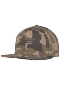 Flexfit, Herren Snapback, Hellbeige / Braun / Anthrazit / Khaki