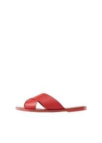 Pieces, Damen Sandalen, Dunkelorange