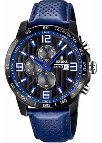 Festina, Herren Chronograph 'F20339/4', Dunkelblau / Schwarz