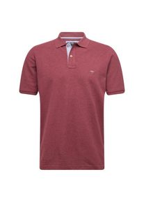 Fynch-Hatton, Herren Shirt 'Polo Melange', Weinrot