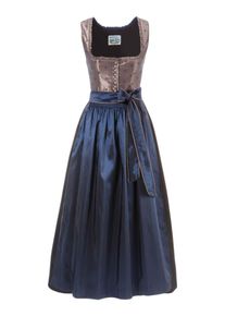 Turi Landhaus, Damen Dirndl, Camel / Dunkelblau