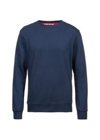 Alpha Industries, Herren Sweatshirt 'RBF', Marine / Feuerrot