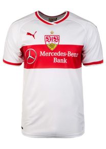 Puma, Herren 'VfB Stuttgart 18/19 Heim' Fußballtrikot, Rot / Weiß