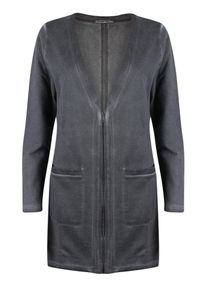 Trueprodigy, Damen Sweatjacke 'Lori', Dunkelgrau